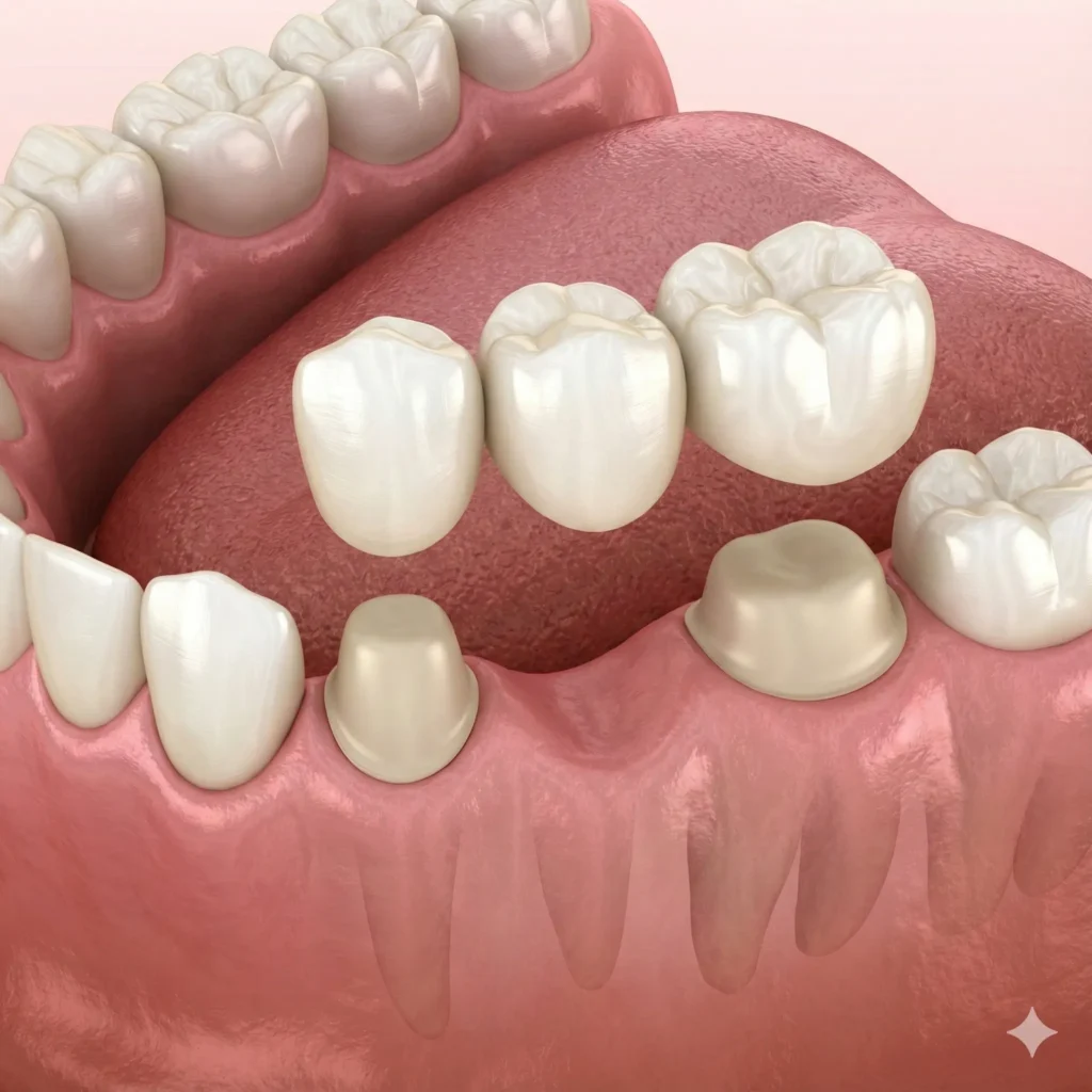 dental bridge crown north bangalore dental clinic
