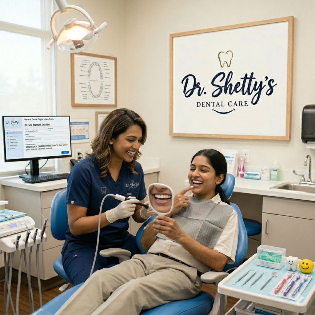 dr shetty dental clinic manyta tech park thanisandra